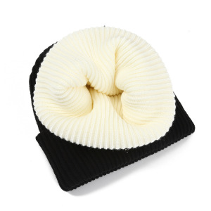 Luxurious Series Daily Heart Solid Color Polyester Beanie h5 Picture4