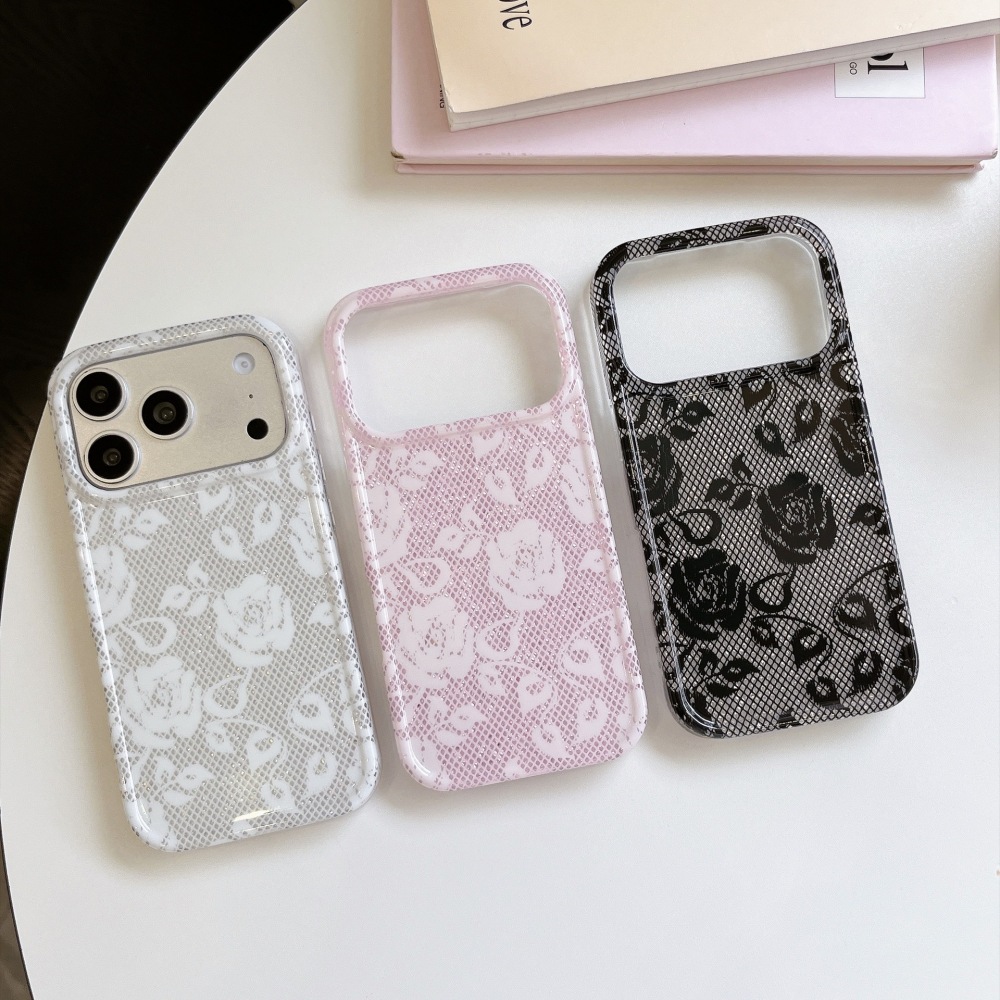Simple Flower Lace Rose Phone Cases Picture2