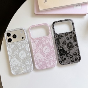 Simple Flower Lace Rose Phone Cases h5 Picture2