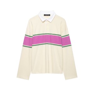 Casual Stripes Straight Long Sleeve Tops h5 Picture5