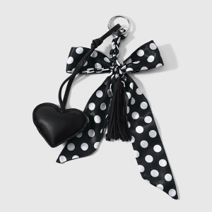 Simple Series Daily Heart Polka Dots Dachshund Alloy Bag Charms h5