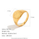 Gold Color/Ring Size 6/Style6 Picture16