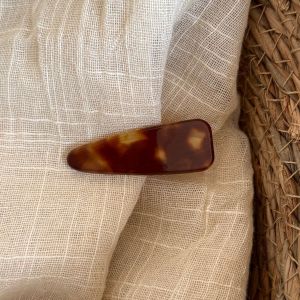 Simple Series Retro Irregular Shape Leopard Print Gradient Color Acetate Hair Clips h5 