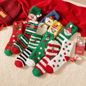 High Bounce Cute Christmas Mid-Calf Socks h5 Picture4