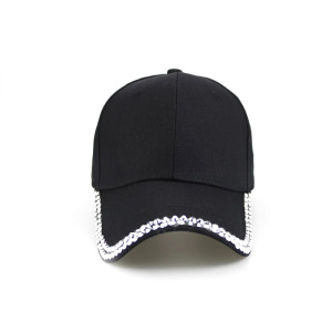 Luxurious Series Simple Solid Color Cotton Baseball Cap h5 Picture3