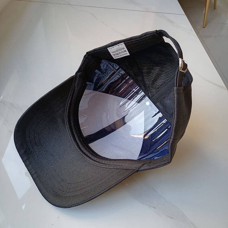 Luxurious Series Simple Flower Solid Color Cotton Baseball Cap h5Picture3