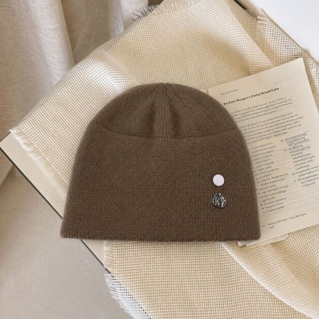 Simple Series Daily Solid Color Polyester Unisex Beanie