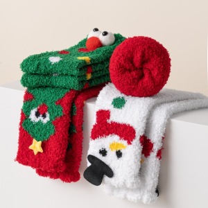Slight Bounce Cute Christmas Mid-Calf Socks h5 Picture4