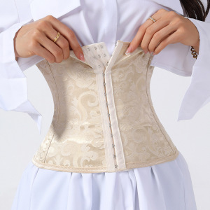 Classic Series Elegant Flower Bow Knot Solid Color Polyester Corset Belt h5 Picture4