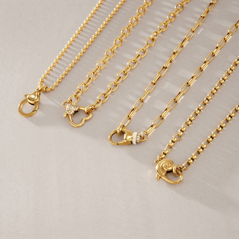 Diy Stainless Steel Waterproof Gold Color Women's Pendants Picture3