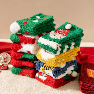 High Bounce Cute Christmas Mid-Calf Socks h5 Picture5