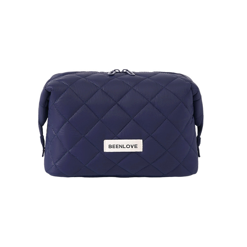 Simple Series Daily Solid Color Polyester Makeup Bags