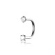 T25128-1# Asta a U in argento Immagine2
