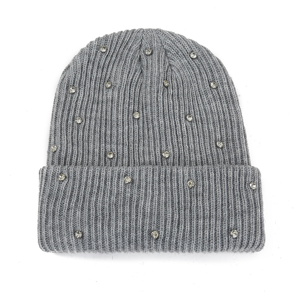 Simple Series Casual Solid Color Polyester Beanie 
