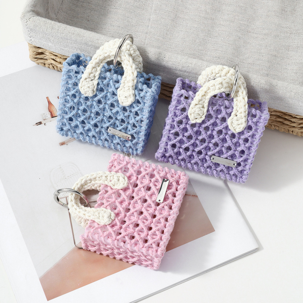 Einfache Serie, Lässige Taschenanhänger Aus Gewebtem Polyester In Verschiedenen Farben Bild3