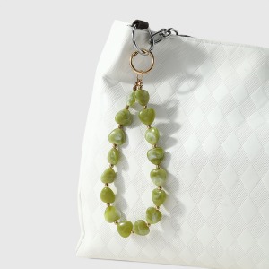 Simple Series Daily Heart Beads Alloy Phone Chain h5 Picture6