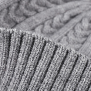 Simple Series Daily Solid Color Imitation Fur Beanie h5 Picture2