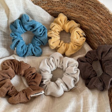 Einfache Serie, Einfarbige Polyester-Haargummis Für Den Täglichen Gebrauch 2