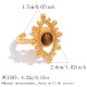 Gold Color/One Size/Style1