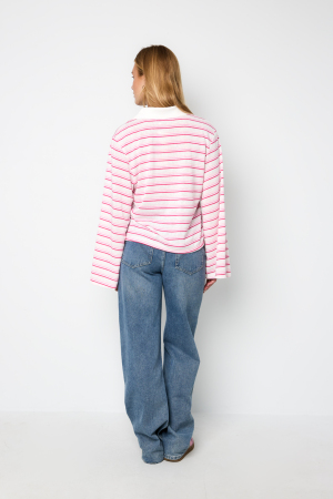 Striped Stretch Polo Coord h5 Picture7