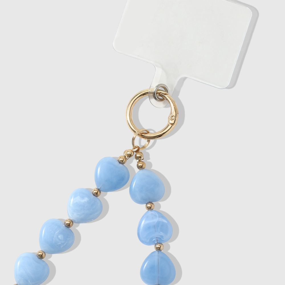 Simple Series Daily Heart Beads Alloy Phone Chain h5Picture7
