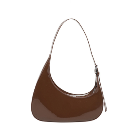 Casual Style None Solid Color Pu Women's Underarm Shoulder Bags