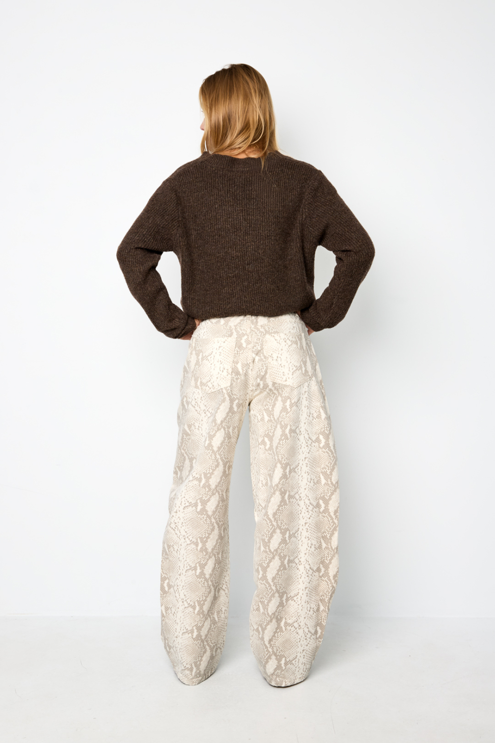 Snake Print Jeans Picture6
