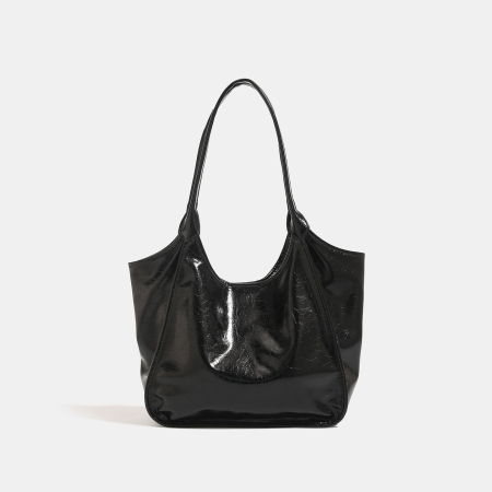 Bolsos De Hombro Cuadrados De Pu De Color Liso Para Mujer, Estilo Casual.