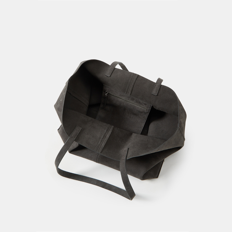 Casual Style None Solid Color Suede Women's Square Tote Bags h5Picture8