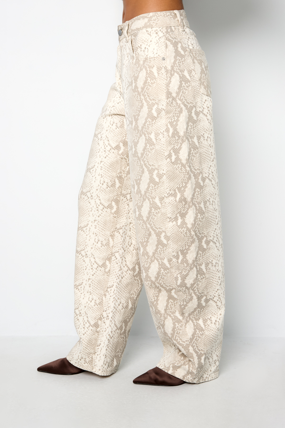 Snake Print Jeans Picture5