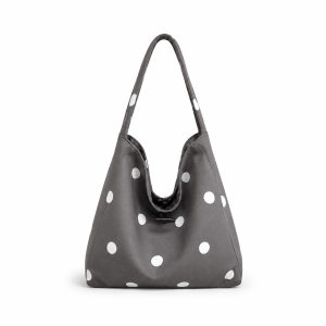 Casual Style Printed Solid Color Polka Dots Suede Women's Square Shoulder Bags h5
