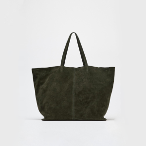 Casual Style None Solid Color Suede Women's Square Tote Bags h5