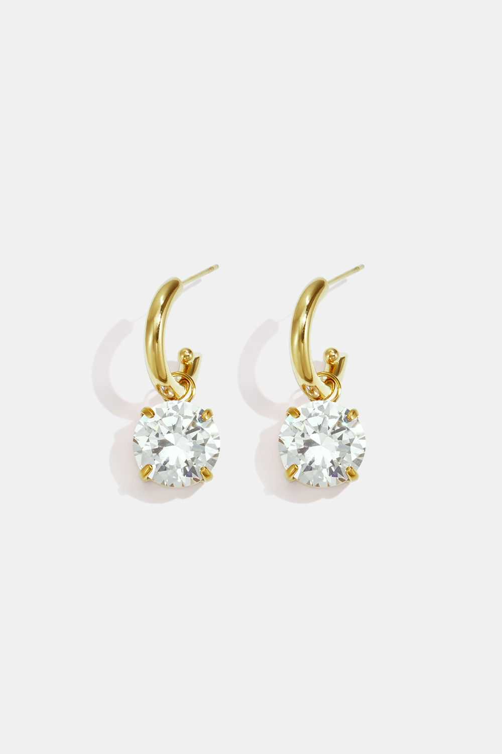 Stainless Steel Drop Earrings Circle Simple Daily Simple Series Women's Jewelry 