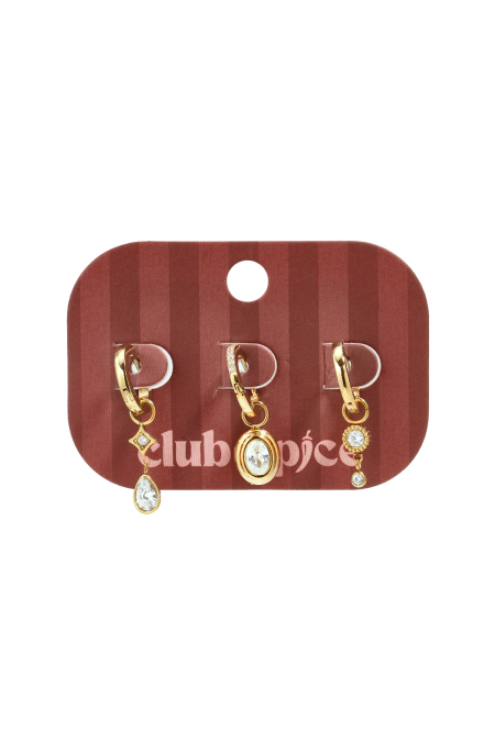 Edelstahl-Ohrring-Sets, Tropfenform, Schlichte Alltags-Serie, Damenschmuck 2