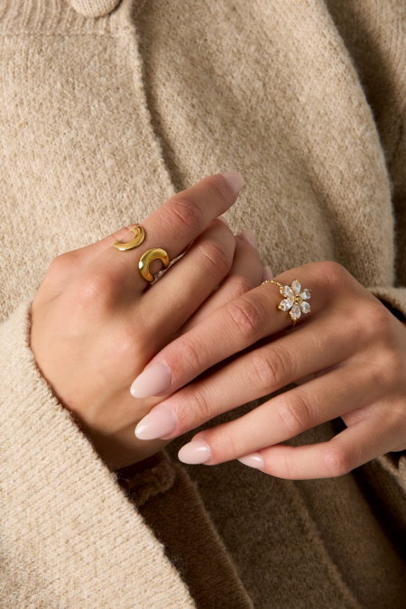 Minimalistische Ringe Aus Edelstahl, Serie „Simple Daily Simple“, Damenschmuck 2