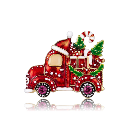 Luxurious Series Vacation Christmas Metal Brooches