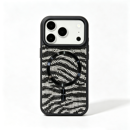 Gorgeous Rhinestonesmixed Color Animal Print Phone Cases