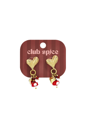 Stainless Steel Beads Earrings Heart Simple Daily Simple Series Women's Jewelry h5 Picture2