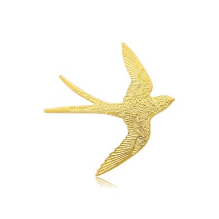 Eenvoudige Serie Dagelijkse Vogels Metalen Broches