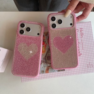 Gorgeous Rhinestones Heart Mixed Color Phone Cases h5 Picture6