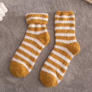 Slight Bounce Basic Stripes Mid-Calf Socks h5 Picture8