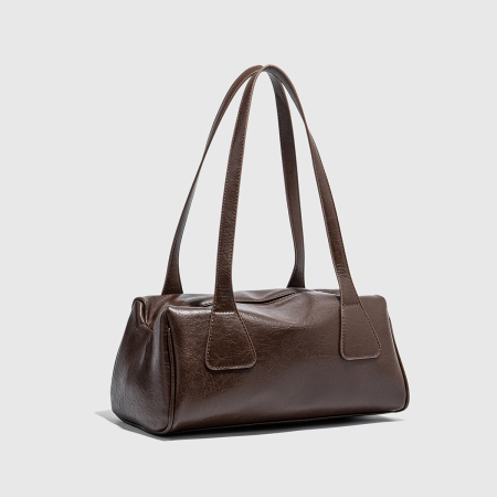 Bolsos De Hombro Minimalistas De Pu Para Mujer