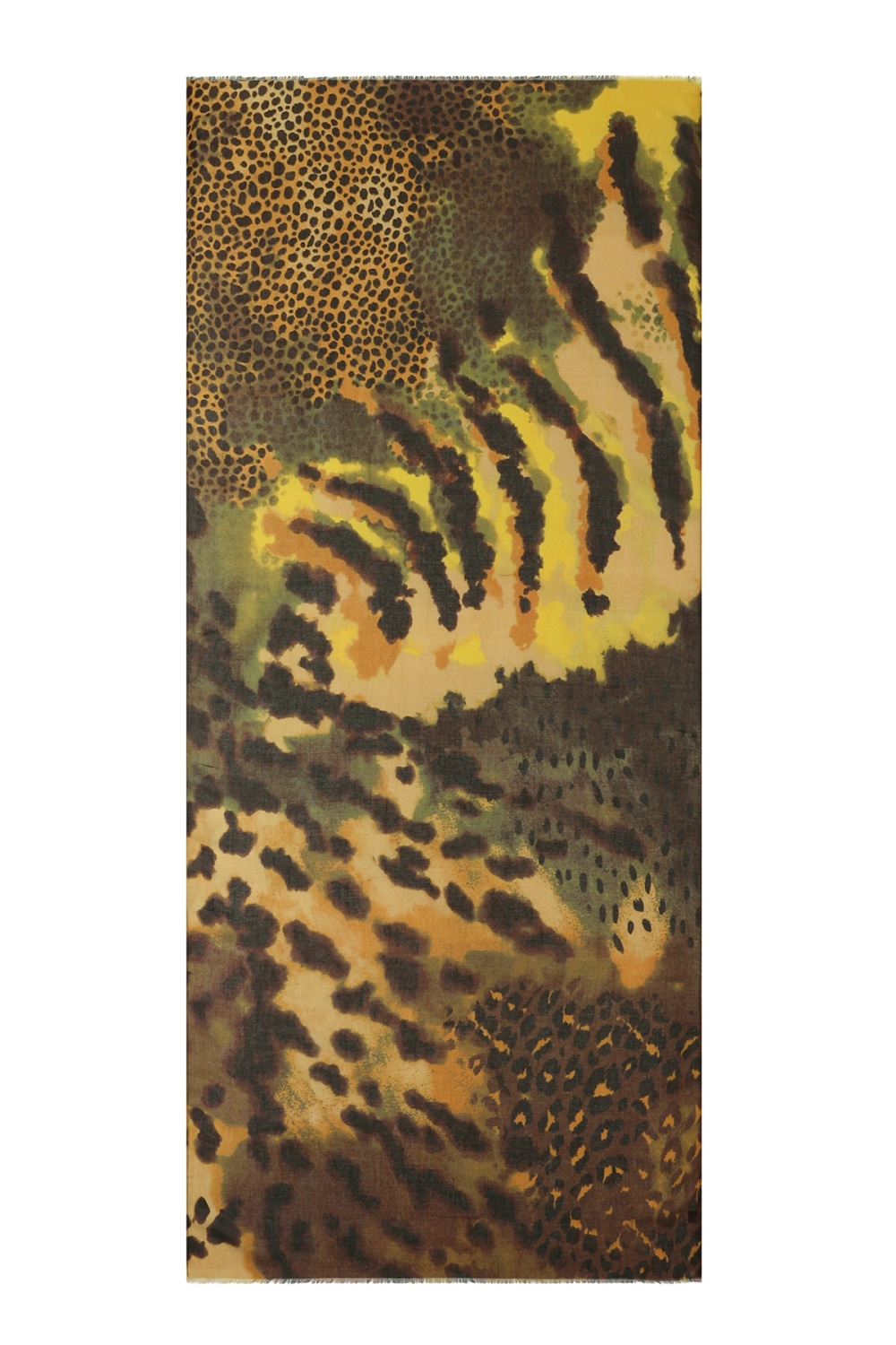 Bufandas De Verano Con Estampado De Leopardo, Sencillas, De Poliéster, Accesorios Para El Día A Día. 