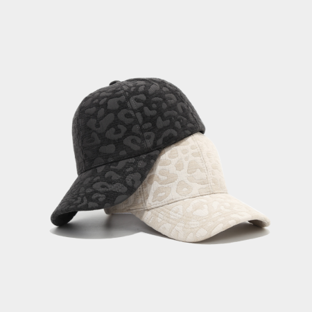 Simple Series Retro Leopard Print Polyester Baseball Cap