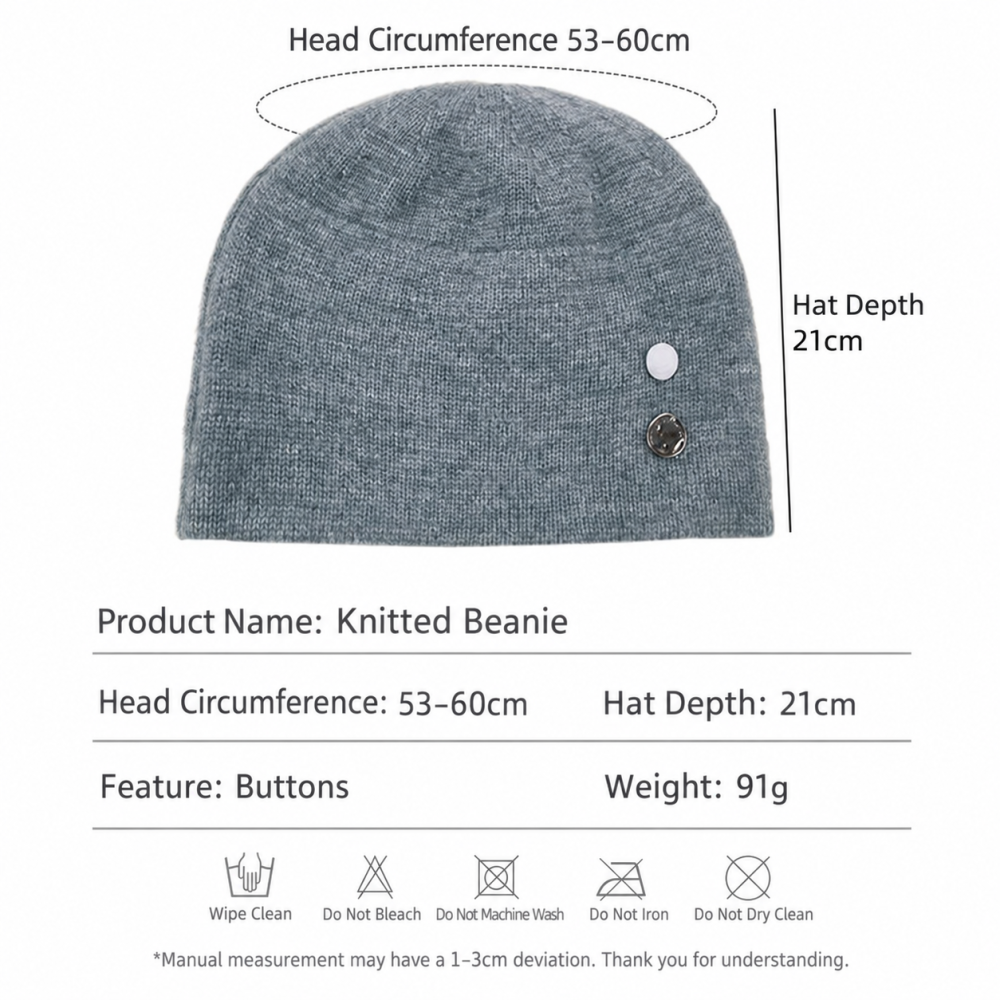 Simple Series Daily Solid Color Polyester Unisex Beanie Picture4