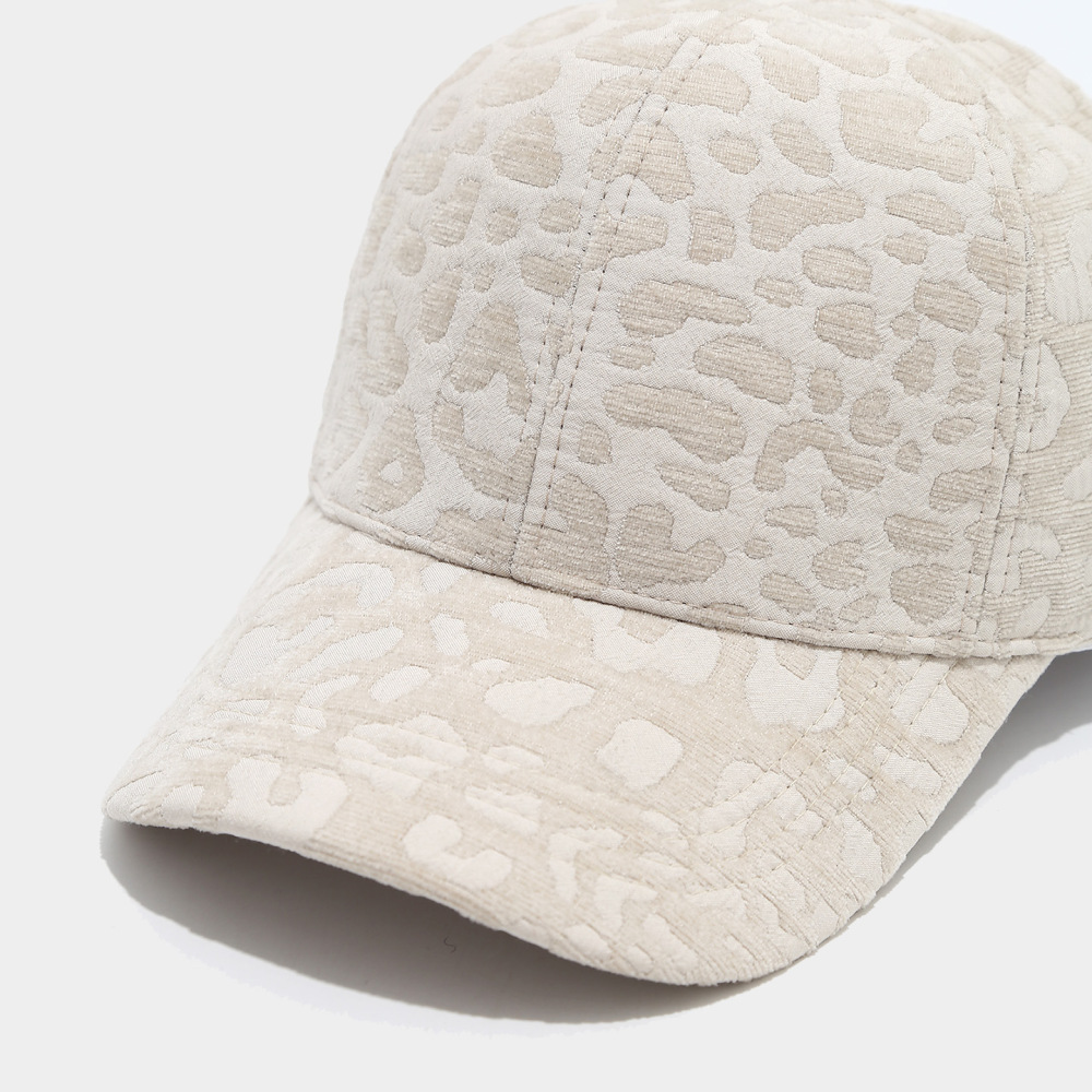 Simple Series Retro Leopard Print Polyester Baseball Cap Picture6