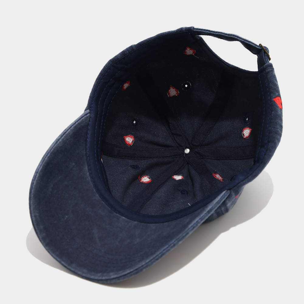 Simple Series Casual Heart Solid Color Cotton Baseball Cap Picture7