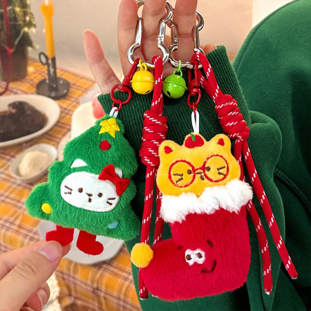 Schattige Pluche Kerstbedeltjes 2