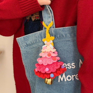 Cute Christmas Yarn Crocheted Charm h5 Picture3