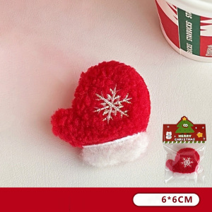 Cute Christmas Plush Brooches h5